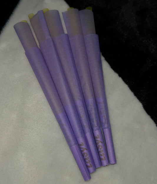 10pc Purple Conss